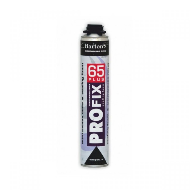 Пена монтажная Barton'S PROfix 65+ профессиональная 750 мл Пена монтажная Barton'S PROfix 65+ профессиональная 750 мл