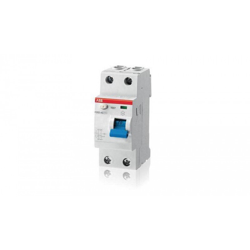 Выключатель автоматический дифференциального тока ABB F202 16A 10mA AC Выключатель автоматический дифференциального тока ABB F202 16A 10mA AC