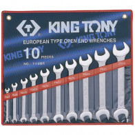KING TONY Набор рожковых ключей, 6-28 мм, 10 предметов