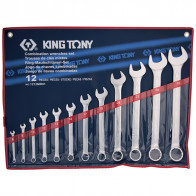 KING TONY Набор комбинированных ключей, 6-32 мм, 12 предметов