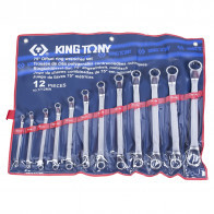 KING TONY Набор накидных ключей, 6-32 мм, 12 предметов