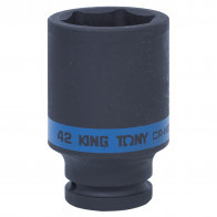 KING TONY Головка торцевая ударная глубокая шестигранная 3/4