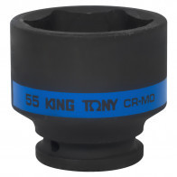 KING TONY Головка торцевая ударная шестигранная 3/4
