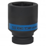 KING TONY Головка торцевая ударная глубокая шестигранная 1