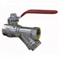 Кран шаровой-фильтр ручка В-В 1/2" ALTSTREAM Кран шаровой-фильтр ручка В-В 1/2" ALTSTREAM