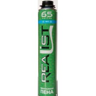 Монтажная пена REALIST 65 - зимняя green