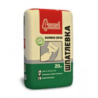 Шпатлевка базовая серая 20 кг
