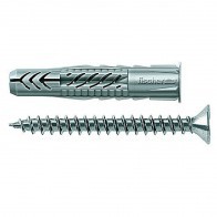 Дюбель универсальный с шурупом UX 8X50R S/15 (25шт)